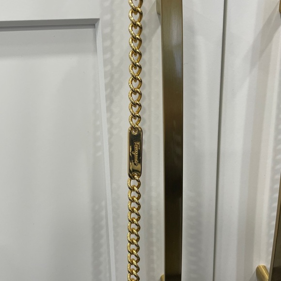 Vintage Salvatore Ferragamo Gancini Mini Chain Convertible Bag - Picture 4 of 16